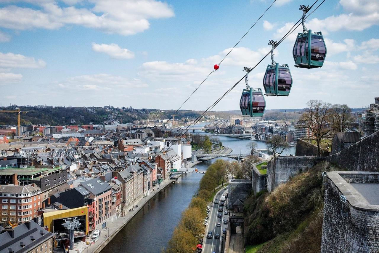 Les Cerisiers - Appart De Standing A Namur Centre Zewnętrze zdjęcie